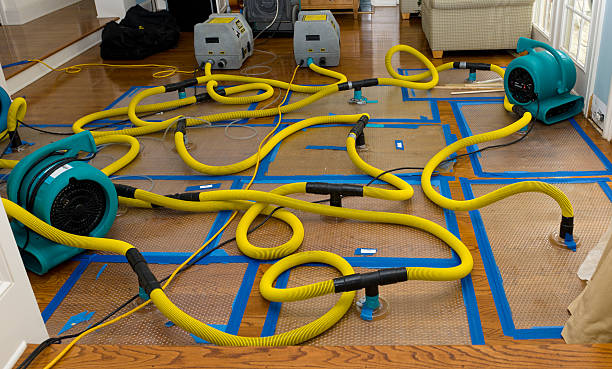 Professional Crawl Space Water Removal technician working in West Bend, WI